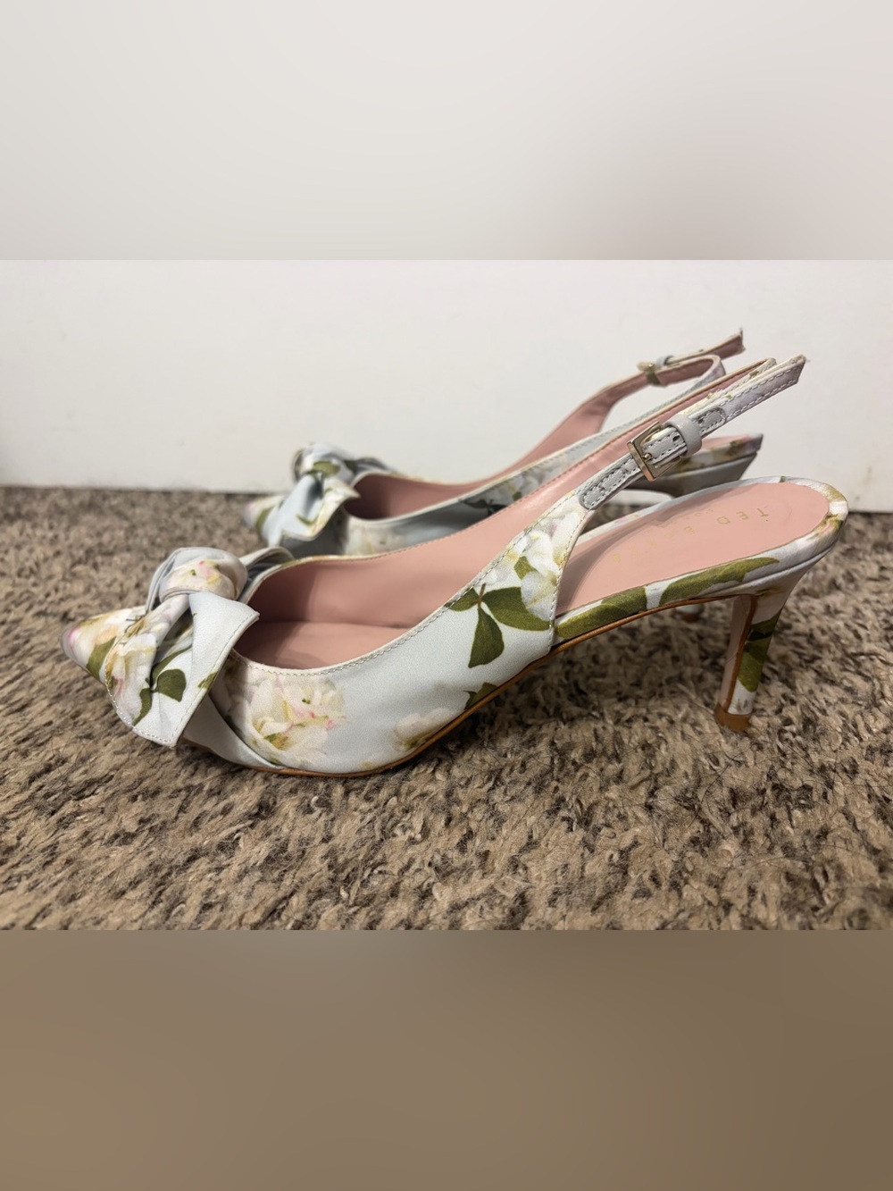 Ted Baker floral heels